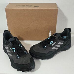 Adidas Terrex AX4 Hiking Shoe - Women's, Black/Grey /Mint Ton, 10.5 US, HQ1045